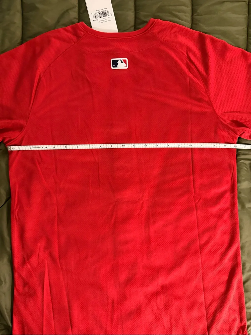 Nike official MLB Boston Red Sox Jersey Red mesh with Navy Accents